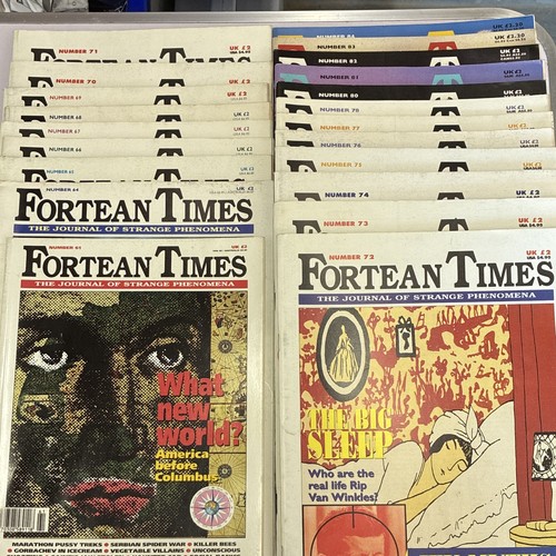 Fortean times magazine lot - times,