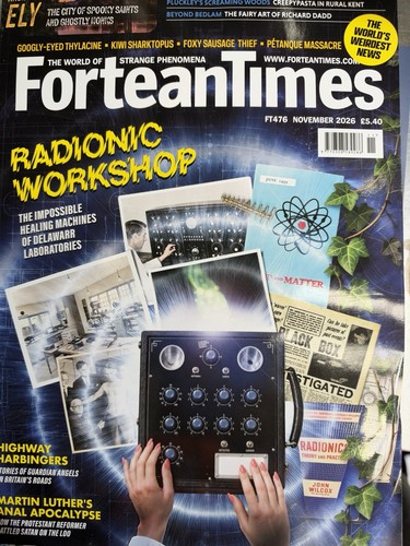 Fortean times magazine nov - fortean,