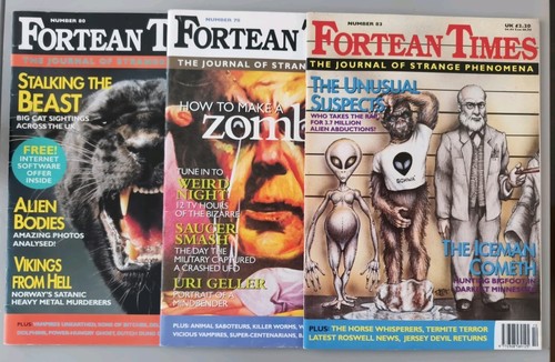 Fortean times magazines - fortean, issues
