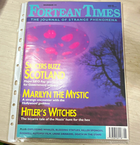 Fortean times magazine issue - fortean,